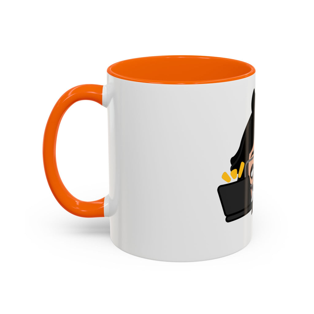 RyoPlaying "Exhausted" Accent Mug