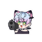 Firejemz "Pew Pew" Waterproof Decal