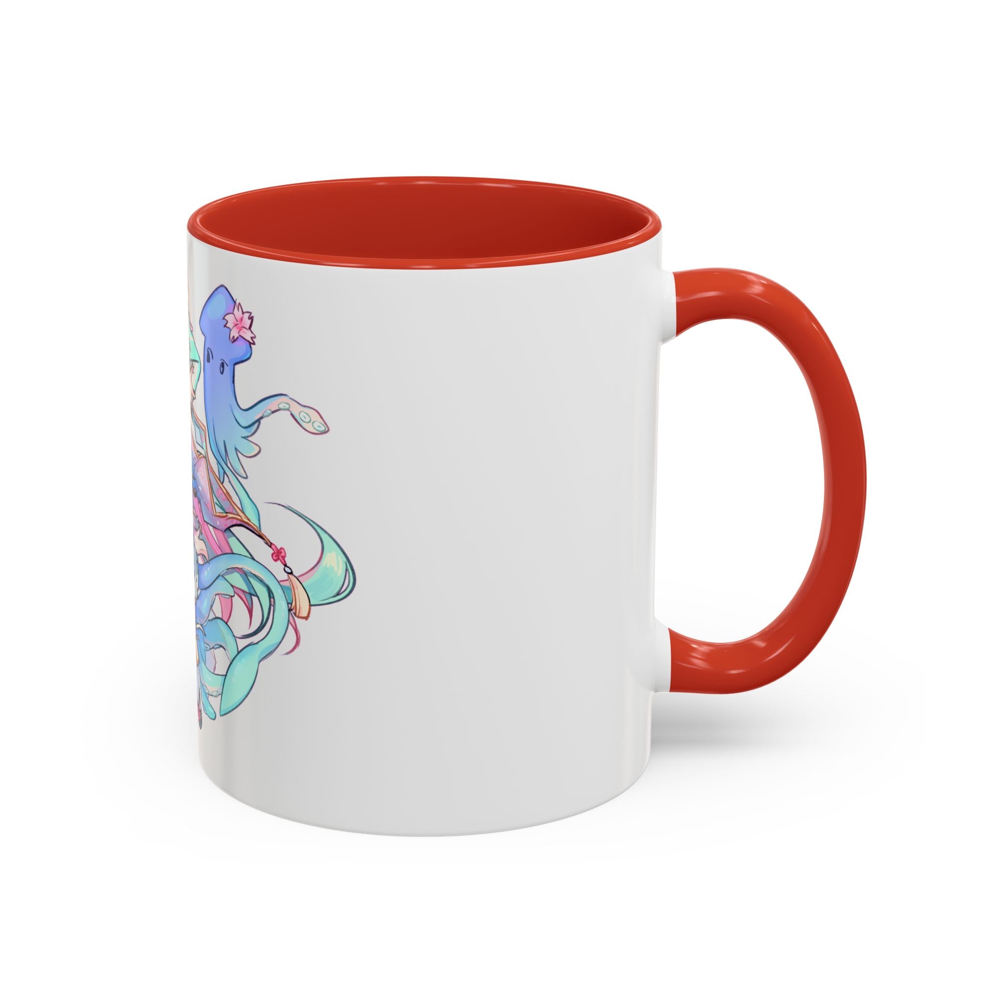 Eggie Weggie "Squid Friends" Accent Mug