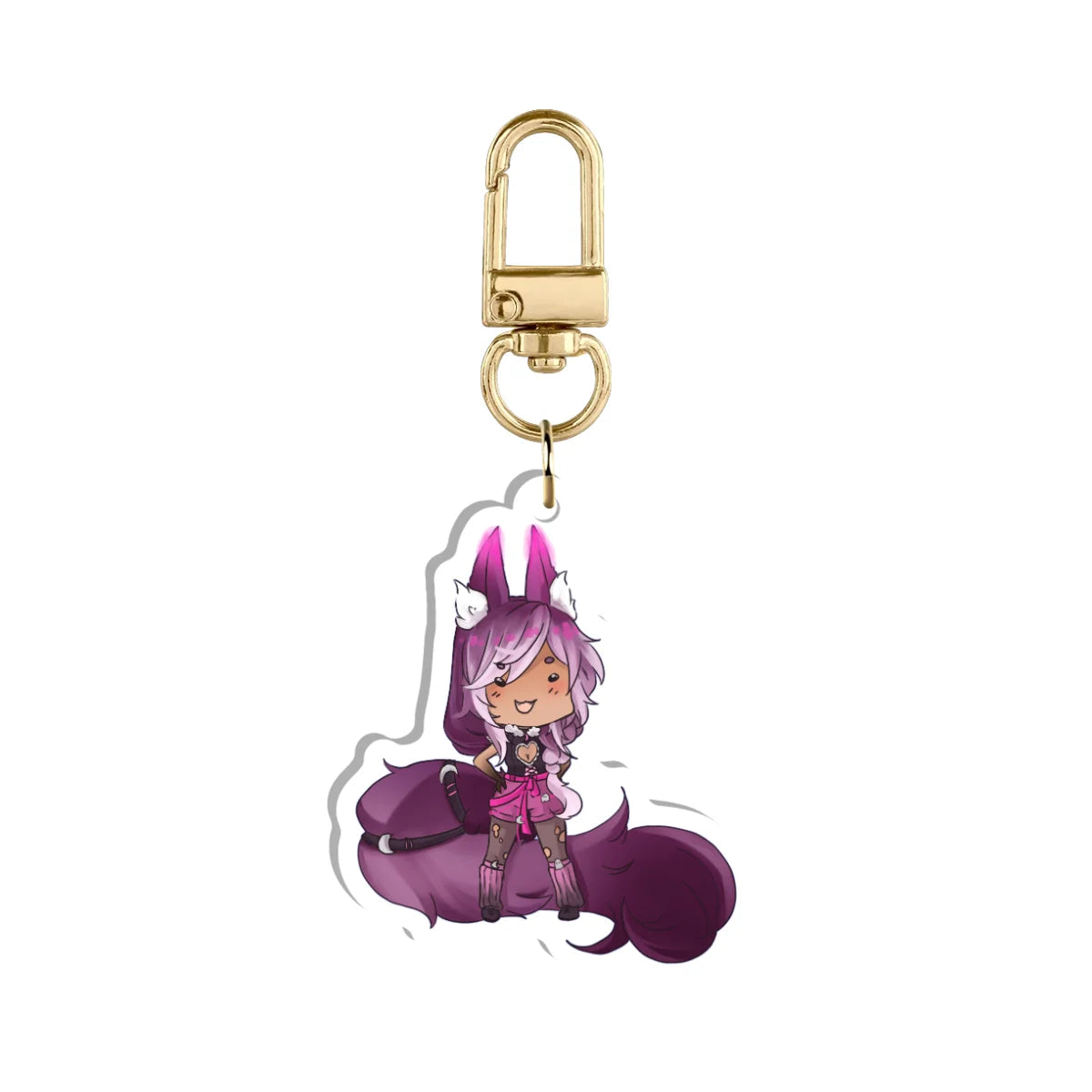 GhostlySerene "Smol Smug" Keychain
