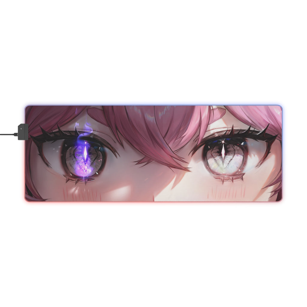 KatDragonz Eyes (Fire) LED Mousepad