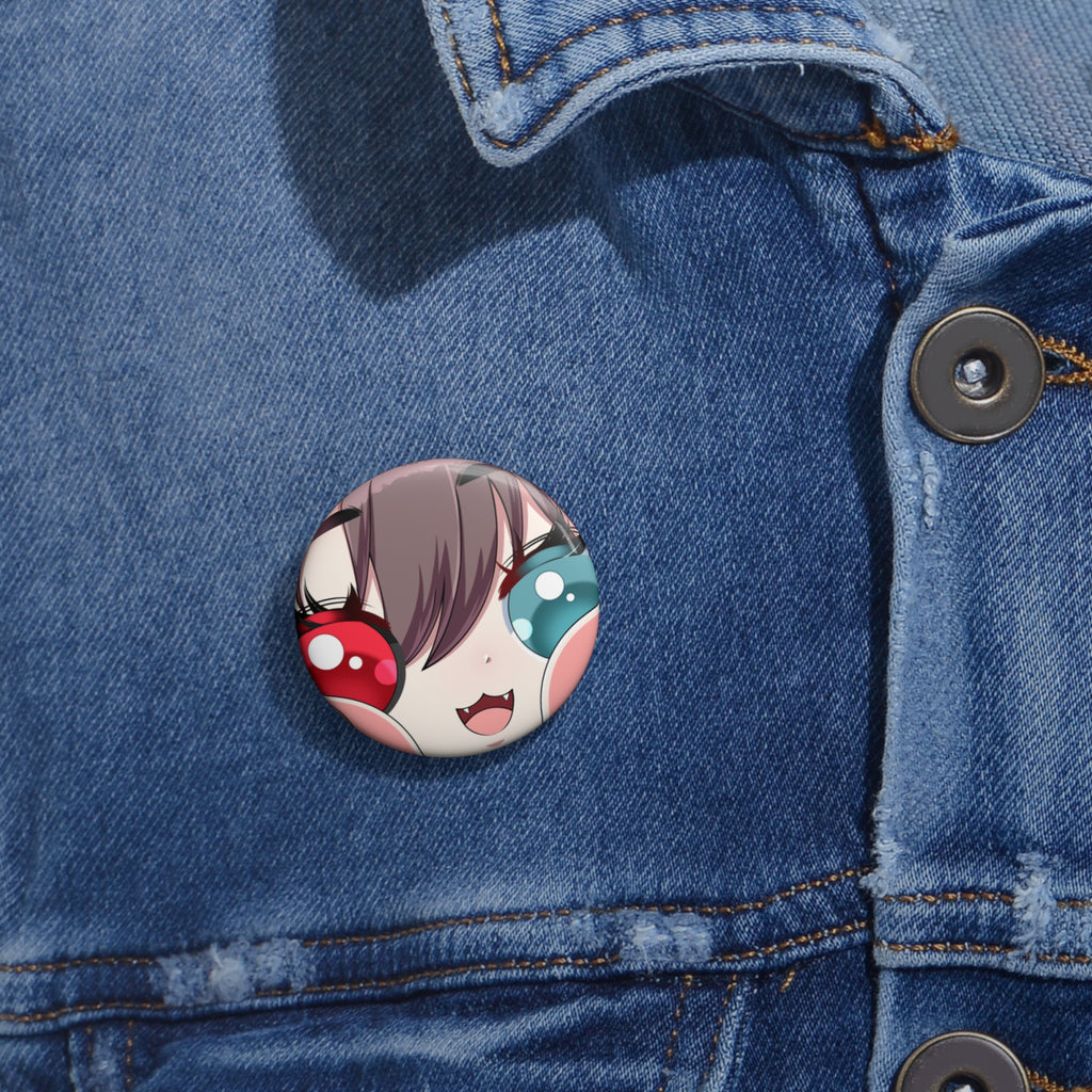 RockLoLove "Cheek Squish" Pin Button