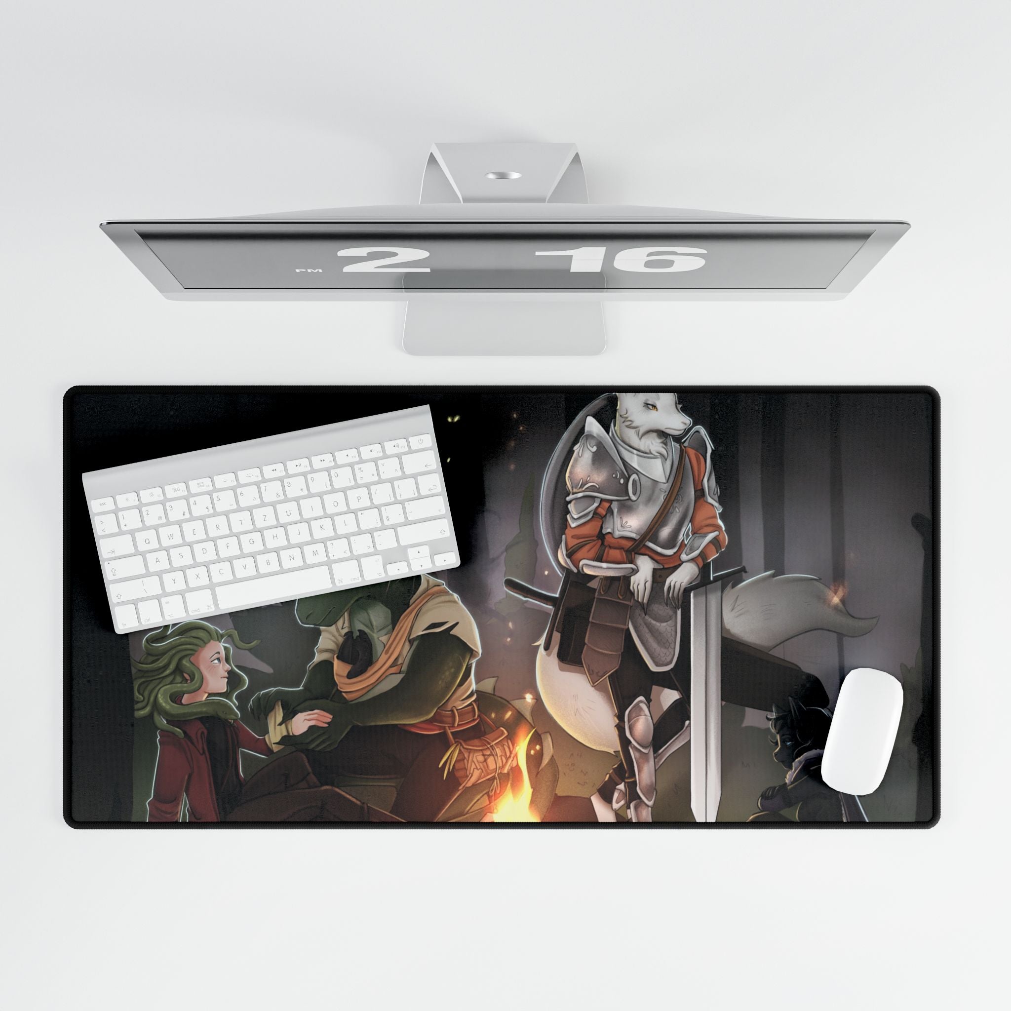 CuriousCorvus.EXE "Those Soon To Die" XL Plus Deskmat