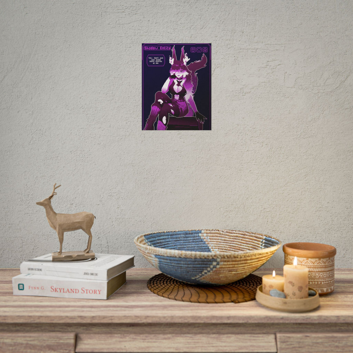 GhostlySerene "Shadow Entity" Poster