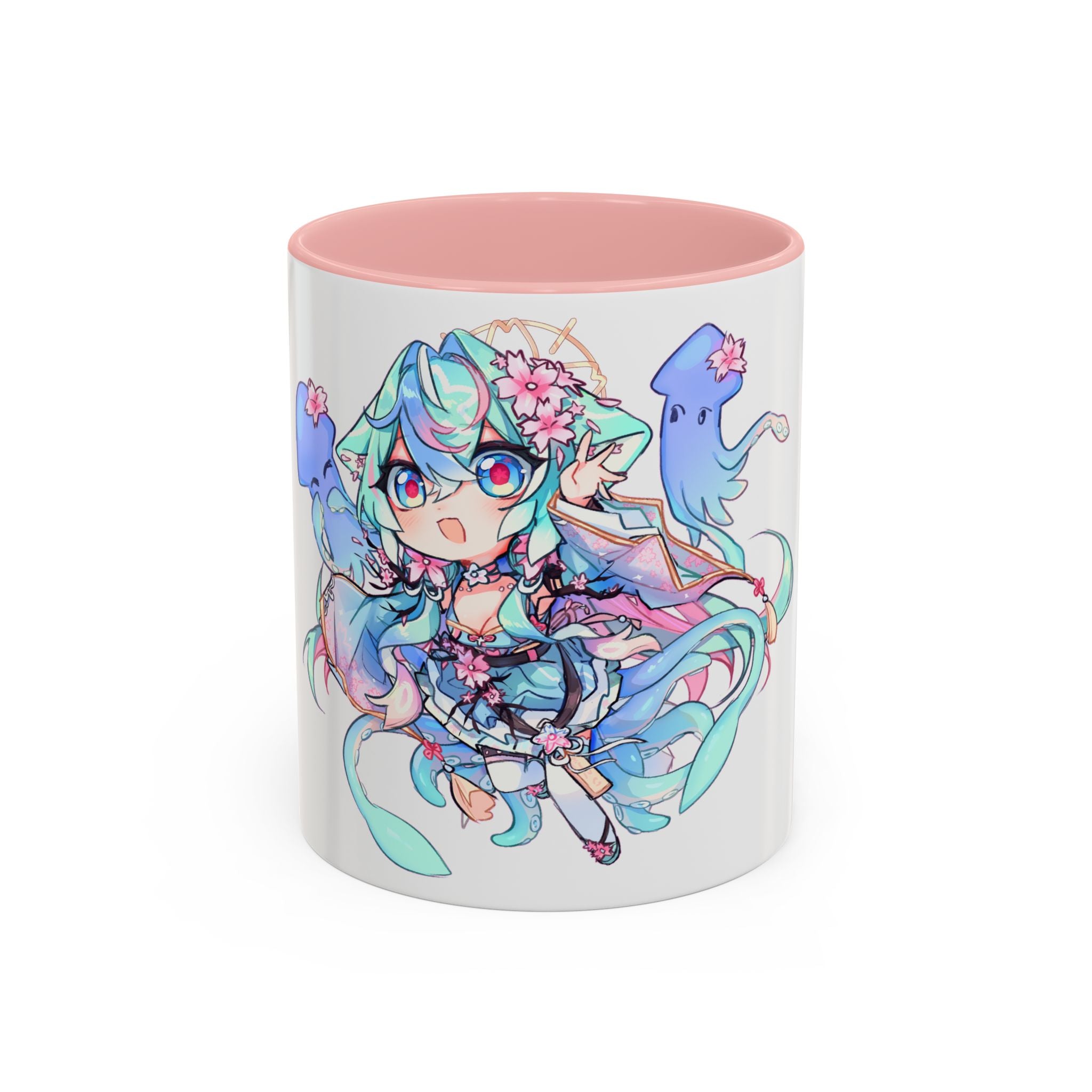 Eggie Weggie "Squid Friends" Accent Mug