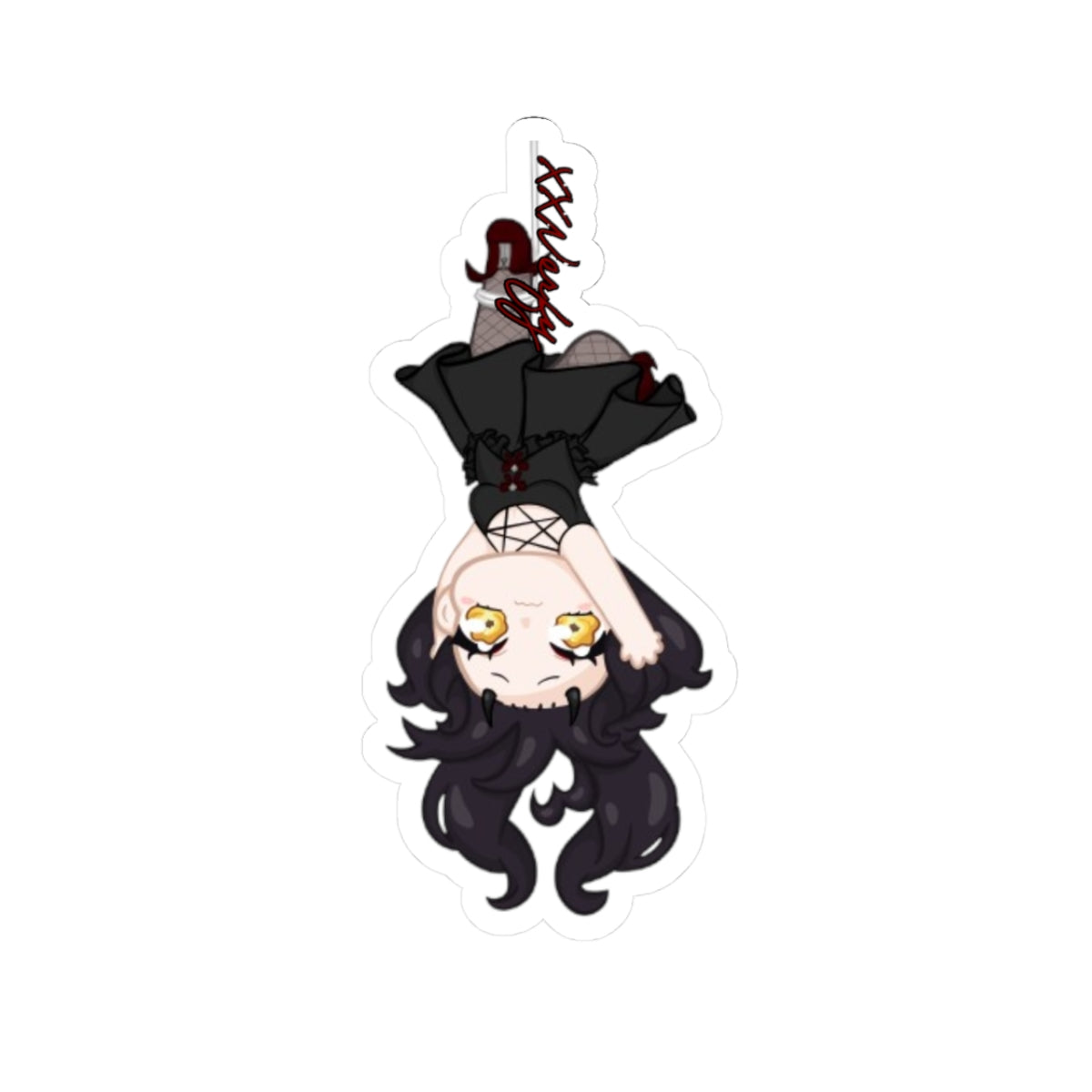 XXNerfy "Dangling in the Dark" Sticker