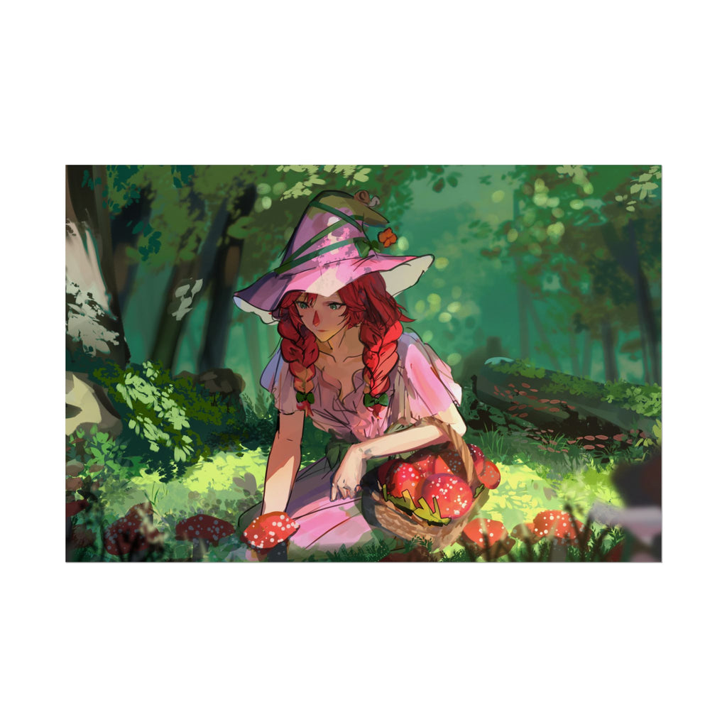 Gnomie "Gardening" Poster