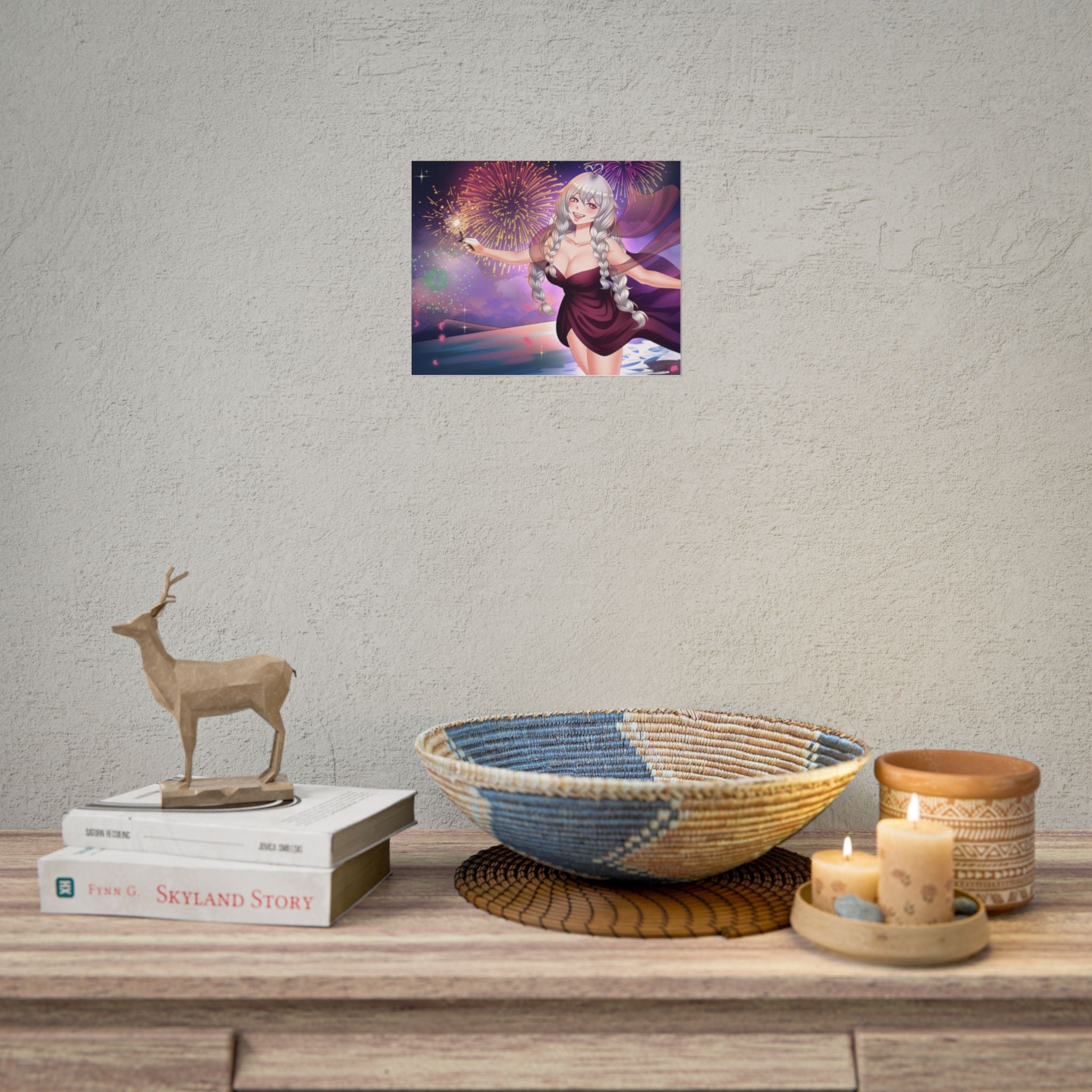 Marruwuchan "Fireworks" Poster