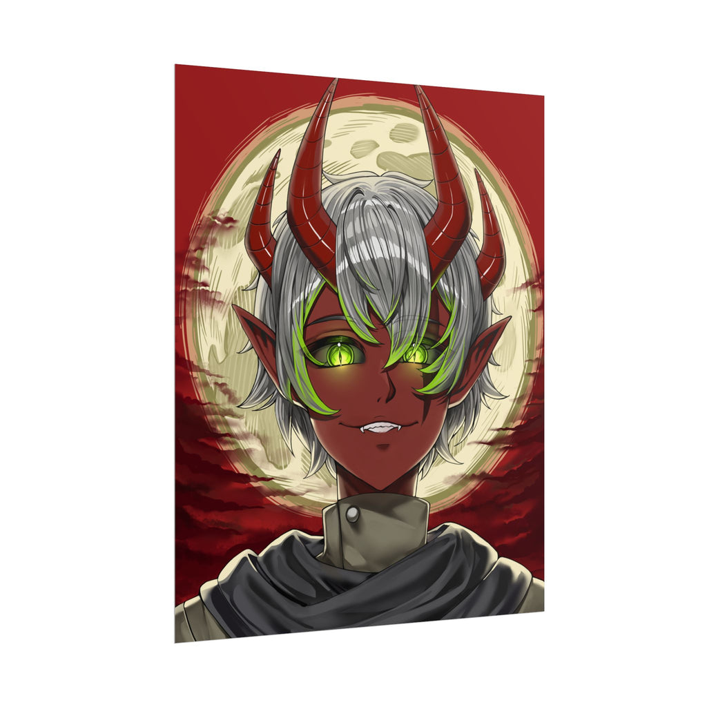 LooneyMoonDemon "Bloodmoon" Poster