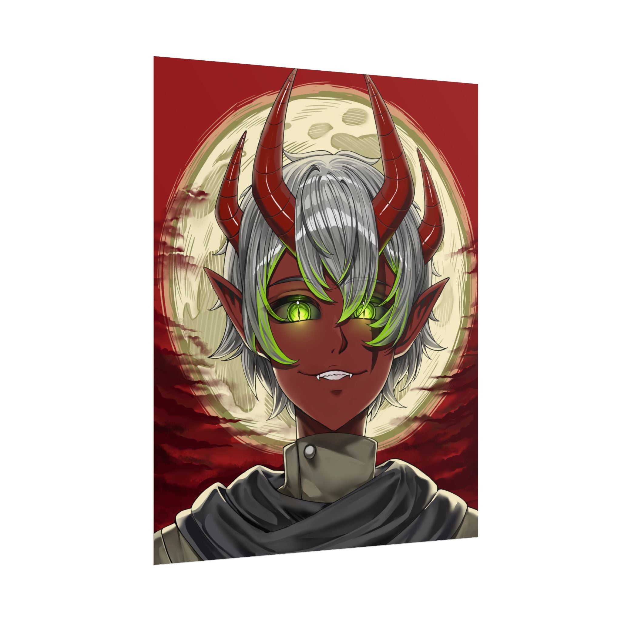 LooneyMoonDemon "Bloodmoon" Poster