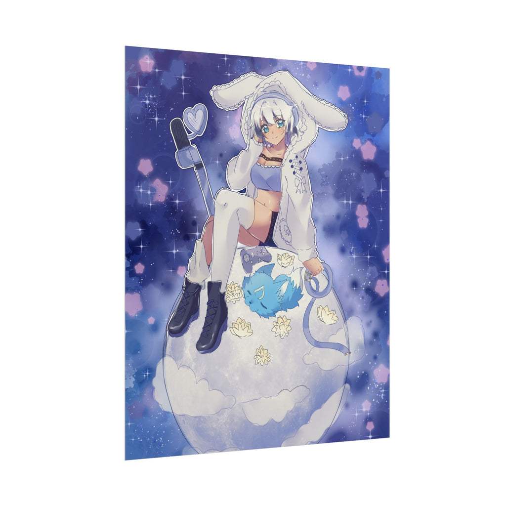 AshenMei Moon Poster