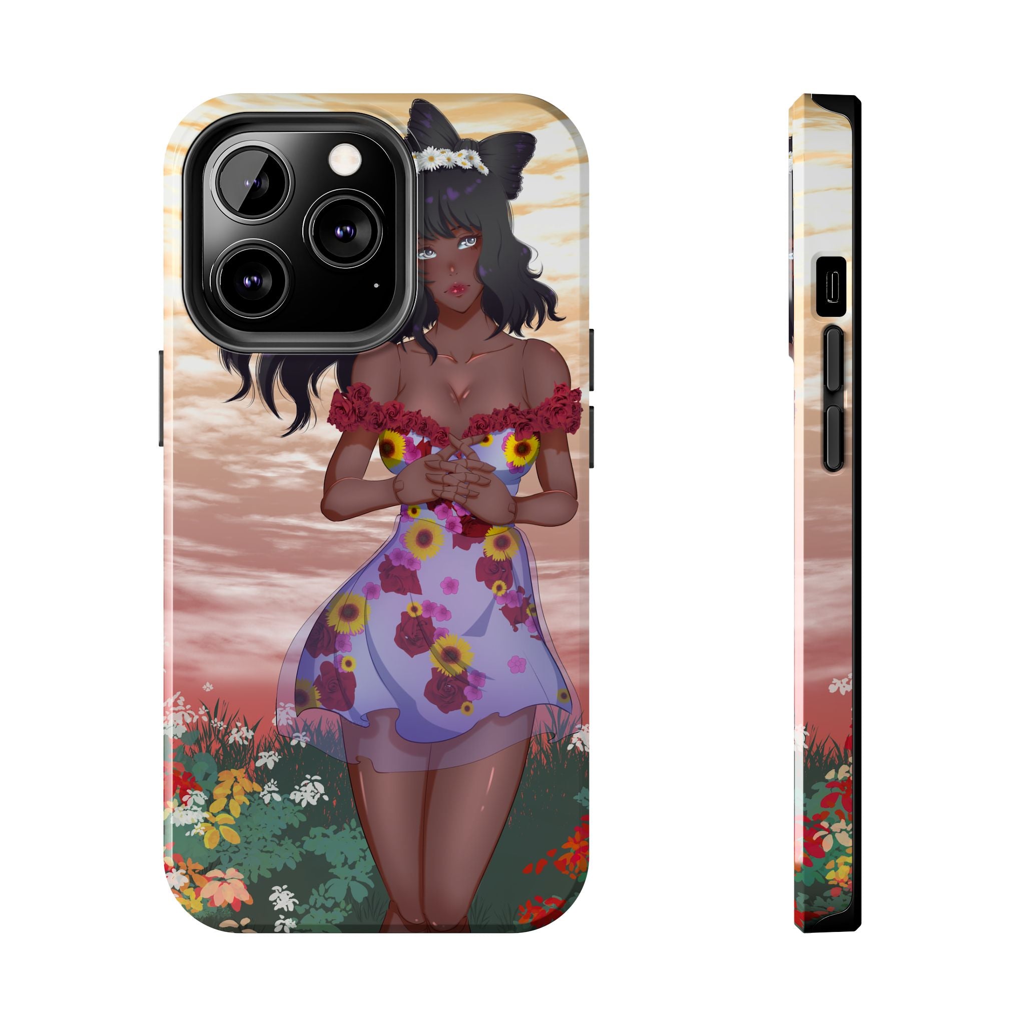 Vinnia Valentine "Rose Graden" Tough Phone Case