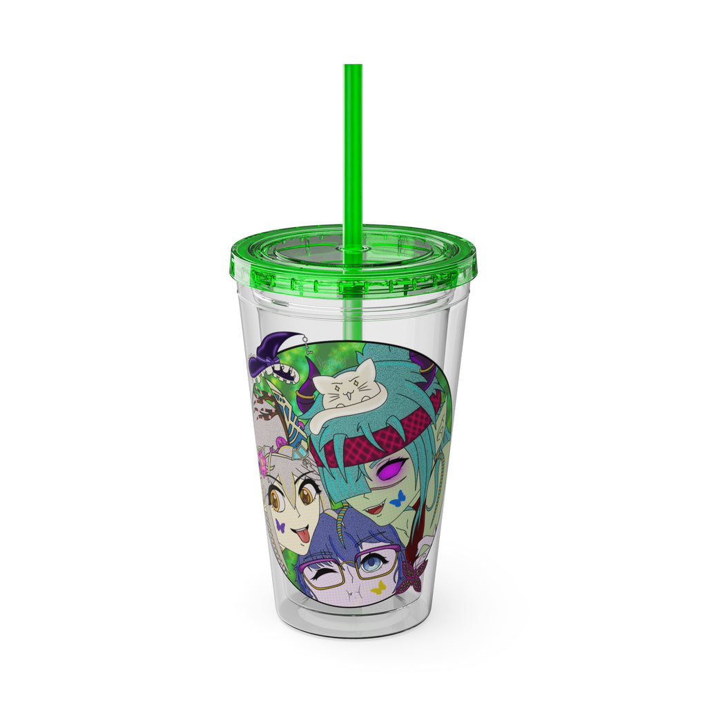 NuturaVerse "Emblem" Acrylic Tumbler