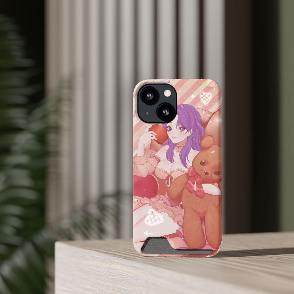 Angelica Phone Case With Card Holder