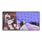 RozeyBlue "Cozy Rozey" XL Plus Deskmat