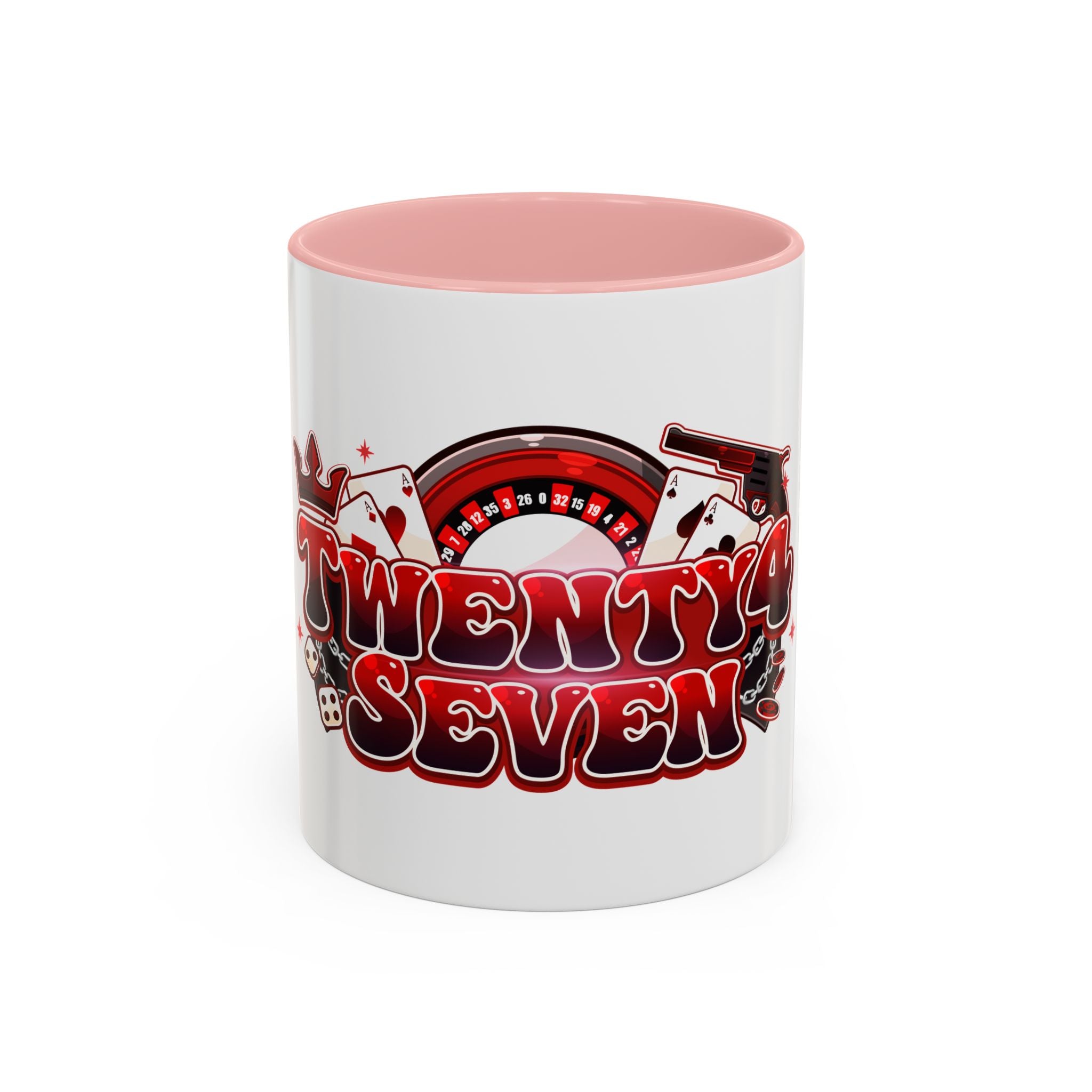 Twenty4Seven "Logo" Accent Mug