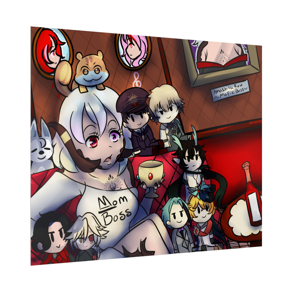 Kou Amashita "Mom Boss" Poster