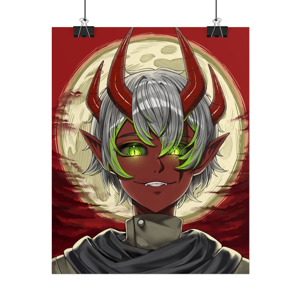 LooneyMoonDemon "Bloodmoon" Poster