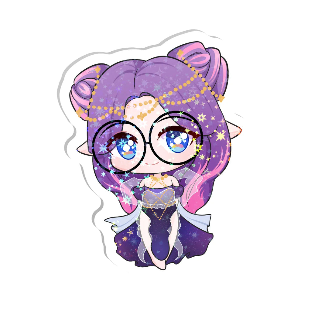 Mama Lumi "Chibi" Holographic Pin