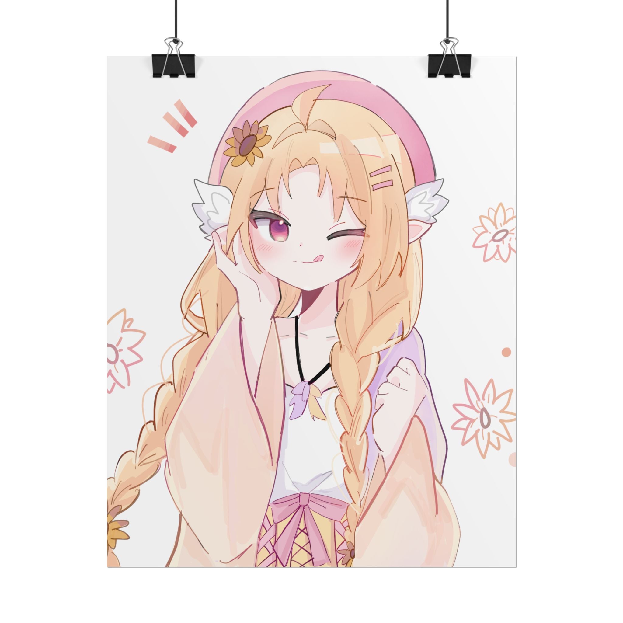 Momo Morning "Wink" Poster