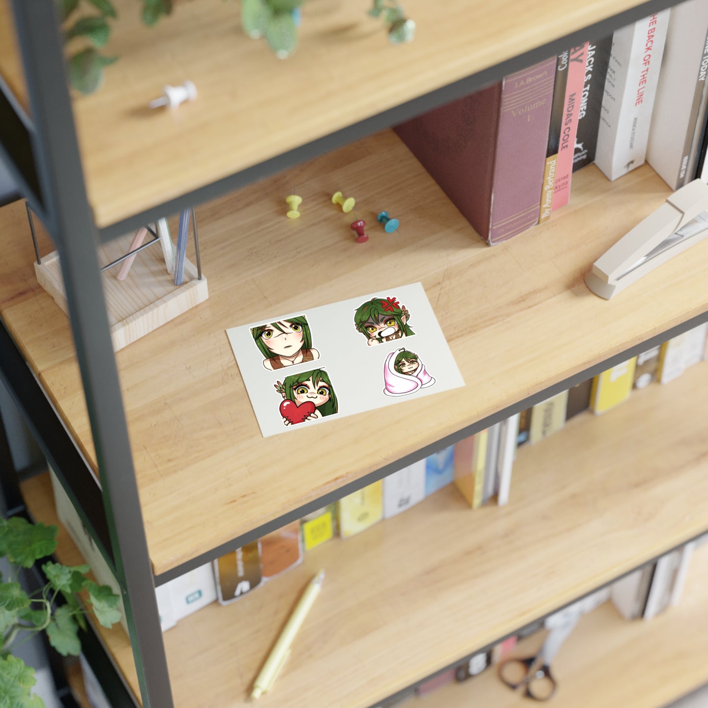 PushPinBird Emote Sticker Sheet