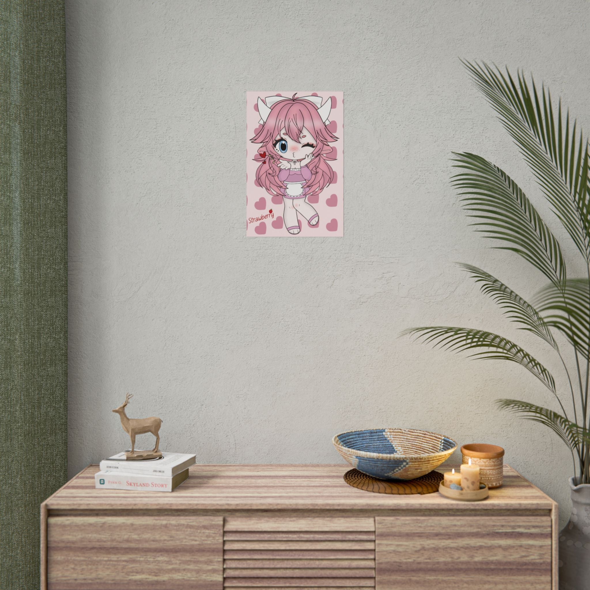 StrawberryMilkMaid "Blown Kiss" Poster