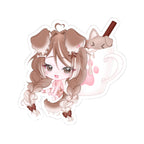 Chaibeani "Mug Peeking" Sticker