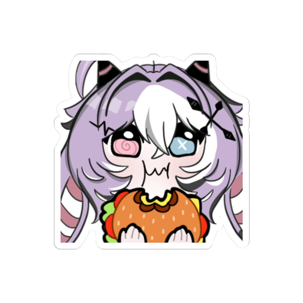 Mooniebunnz "Borgor" Sticker