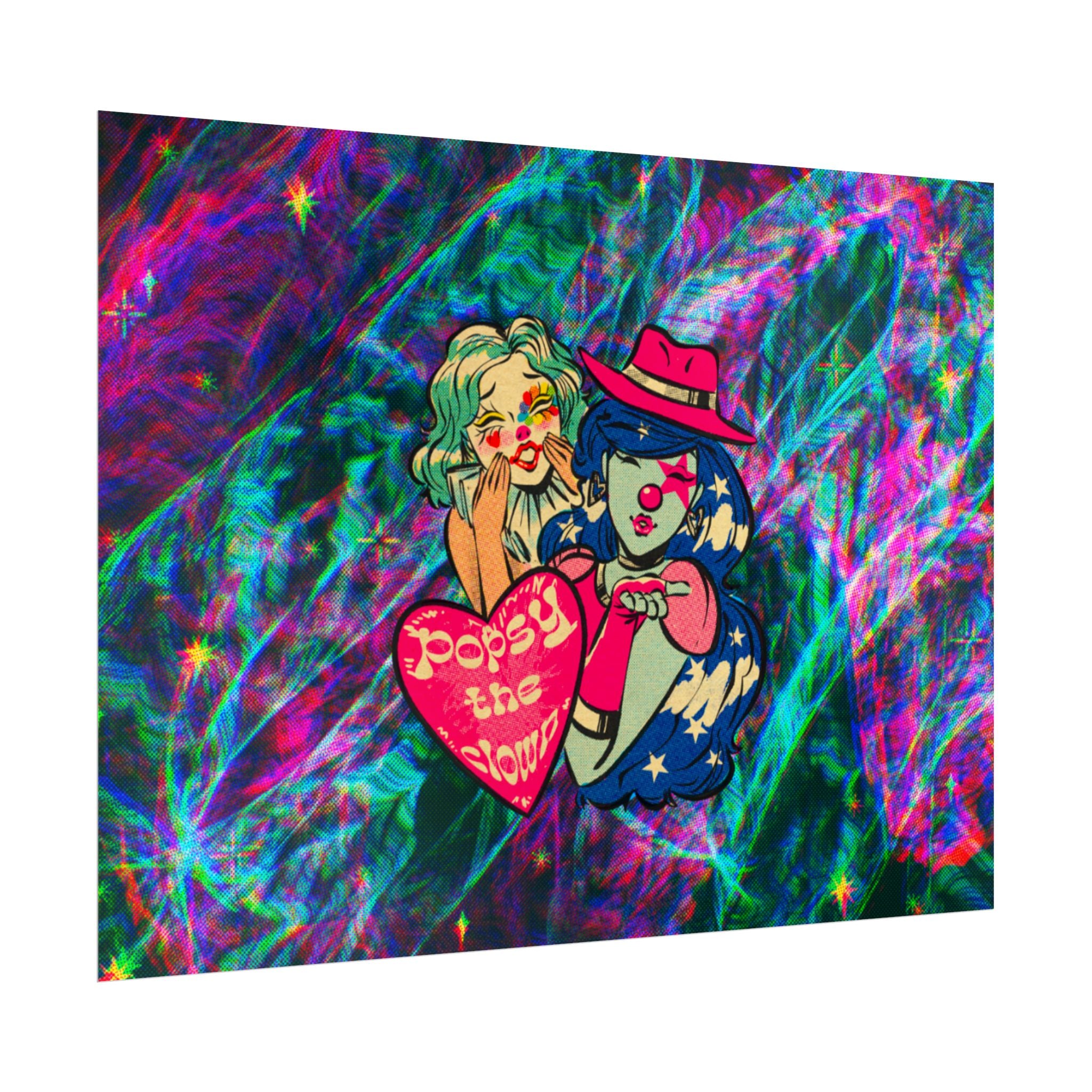 PopsyTheClown "ArtPopsy" Poster