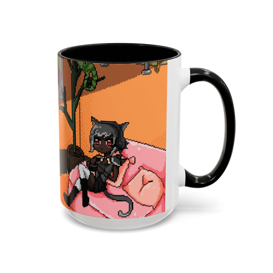 Aeverie Late Night Gaming Pixel Mug
