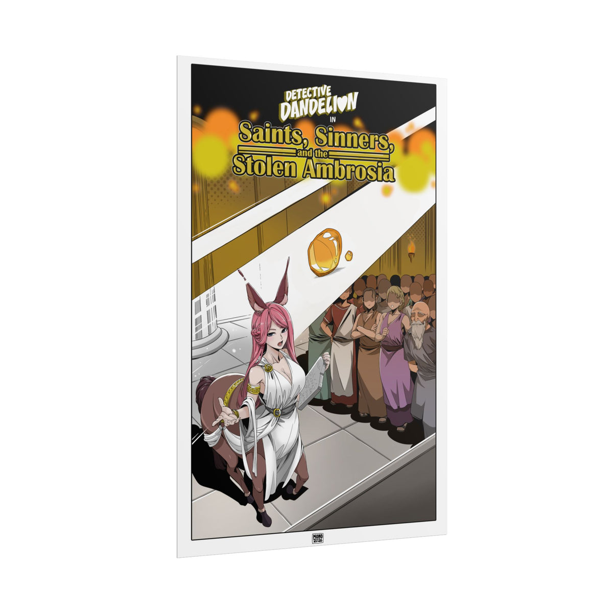 Detective Dandelion "Stolen Ambrosia" Poster