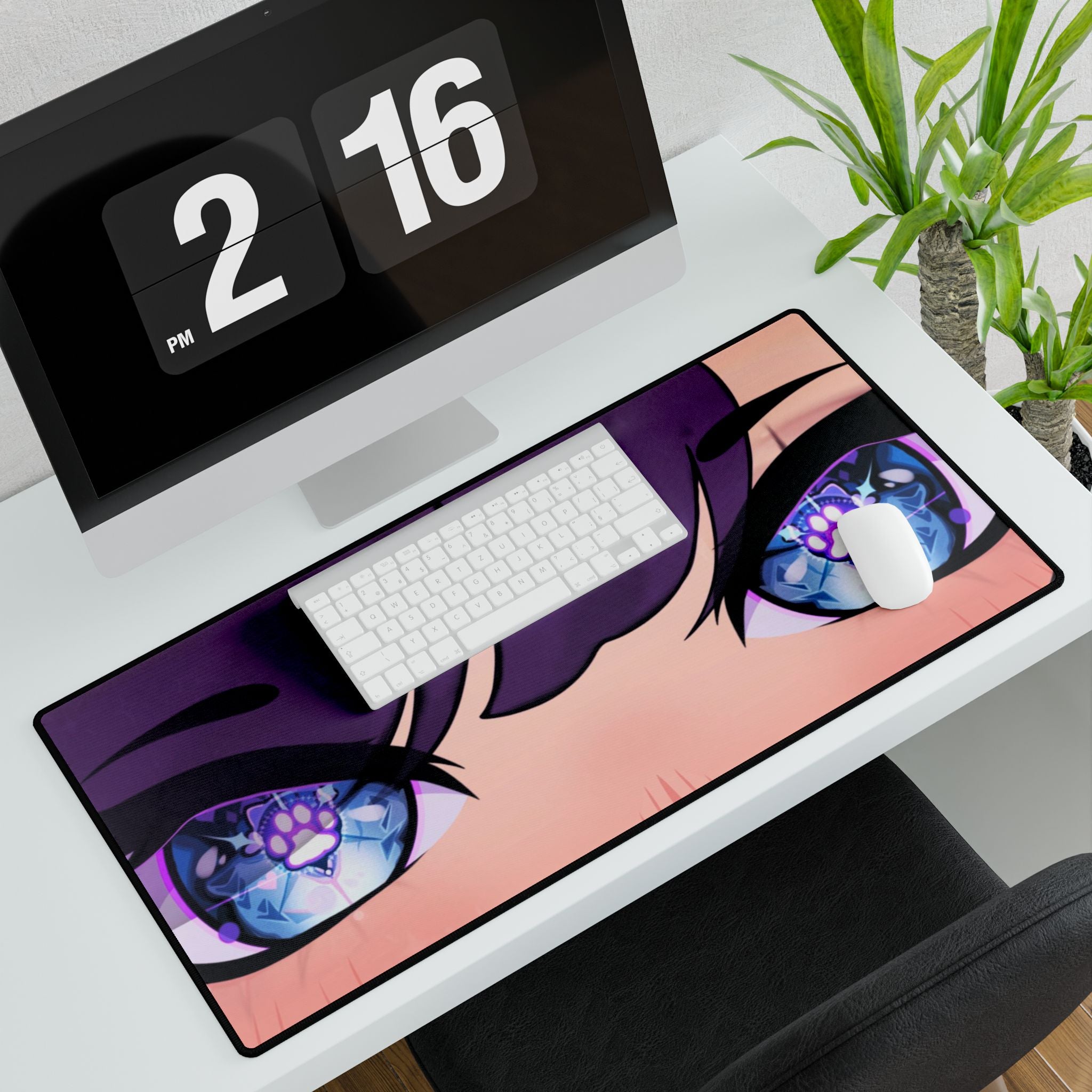 KaitlynPlayz "Purple Gaze" XL Plus Deskmat