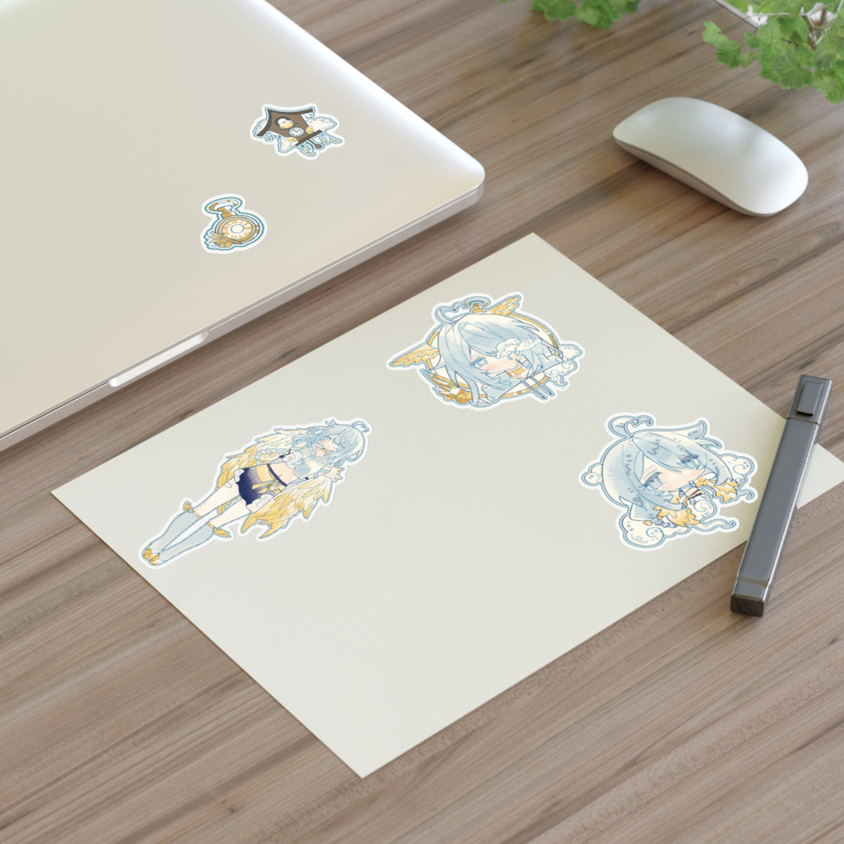 SnowyYuma Sticker Sheet