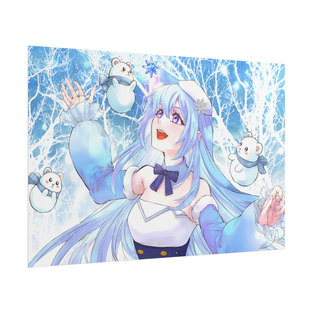SnowyBlueBell "Winter Blessing" Poster