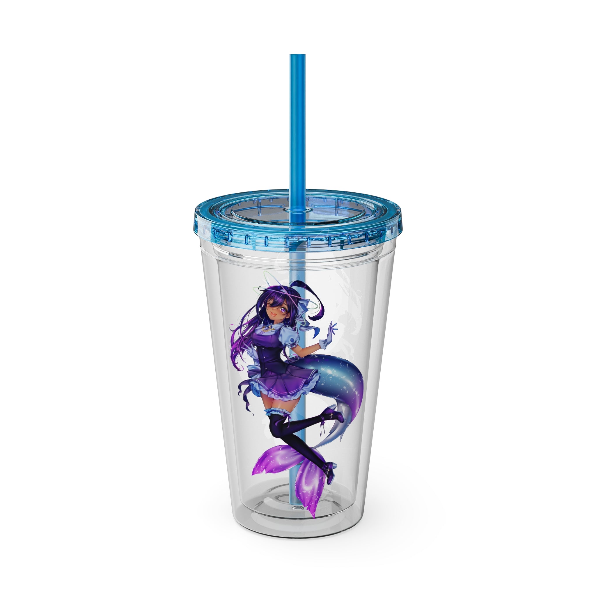 Mari Rina Seiza "Starlit Siren" Acrylic Tumbler