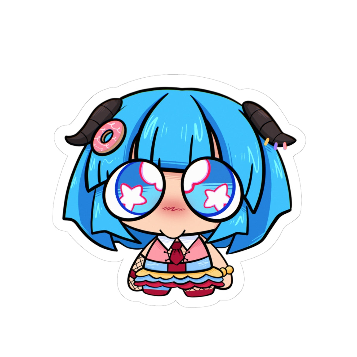 Pleading Bisc Sticker