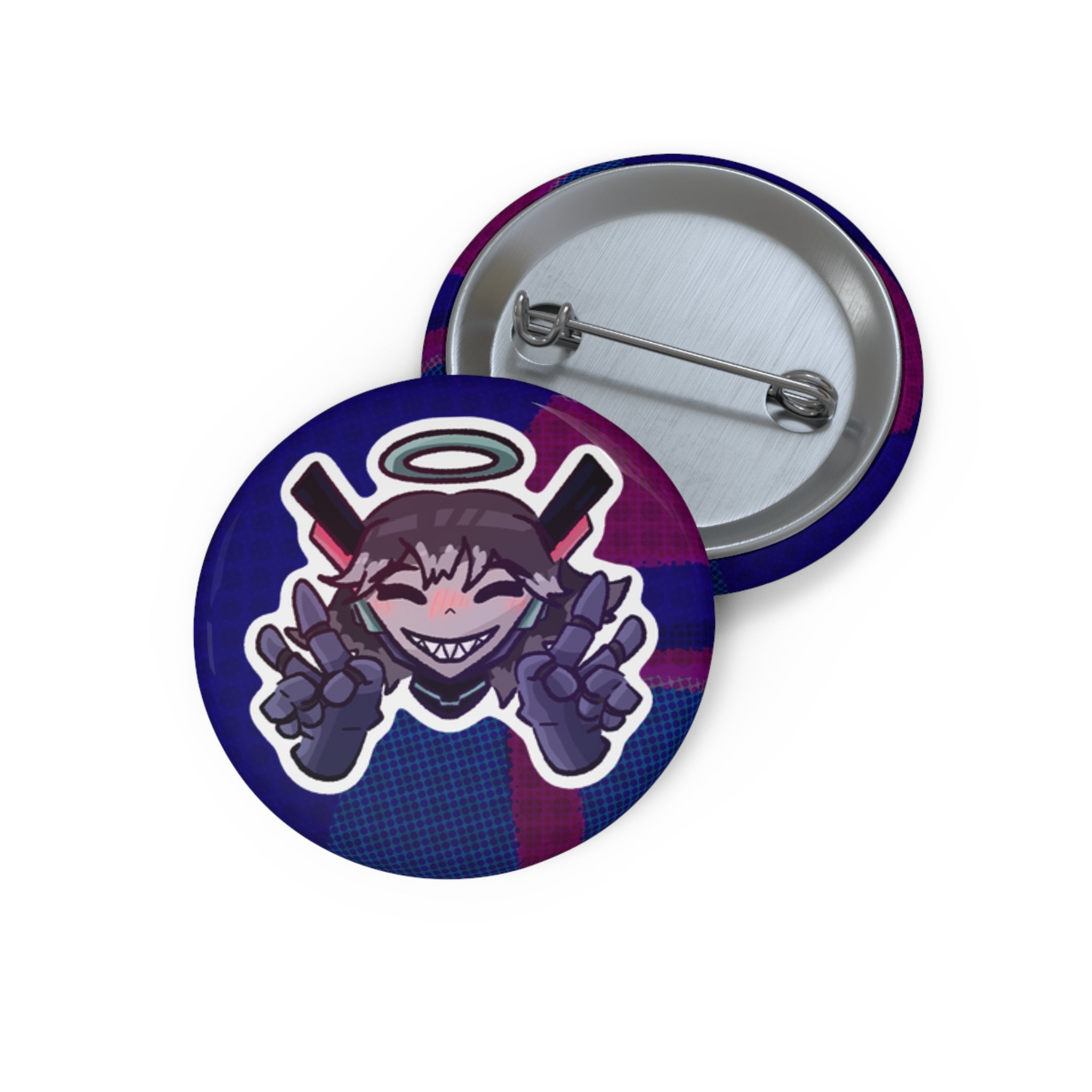 ZieglerByte "Peace Out!" Button Pin