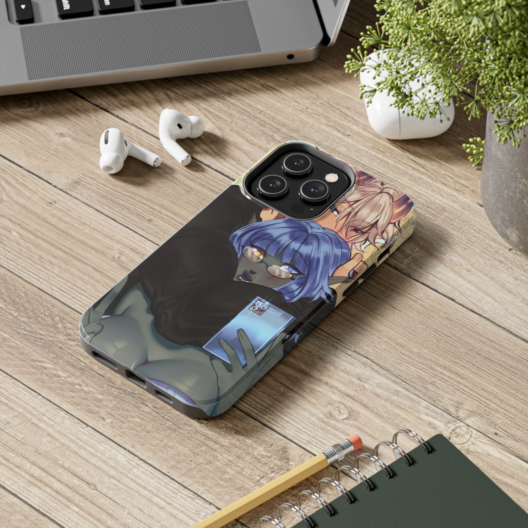 BasicallyVal "Selfie" Tough Phonecase
