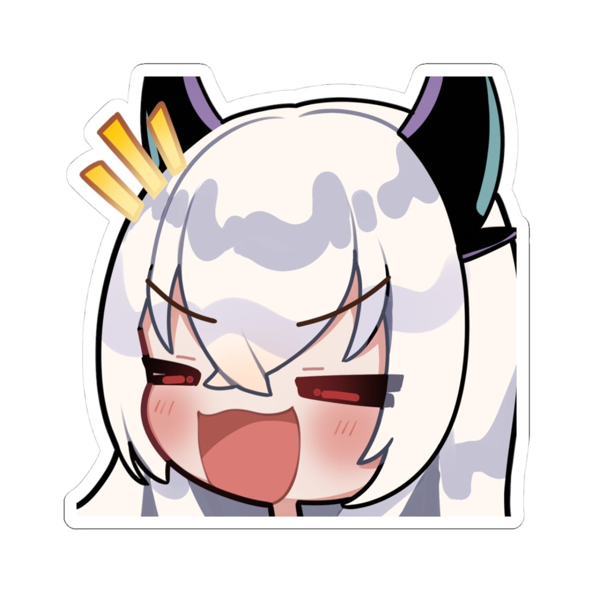 Angelica "Excited" Sticker - KatDragonz