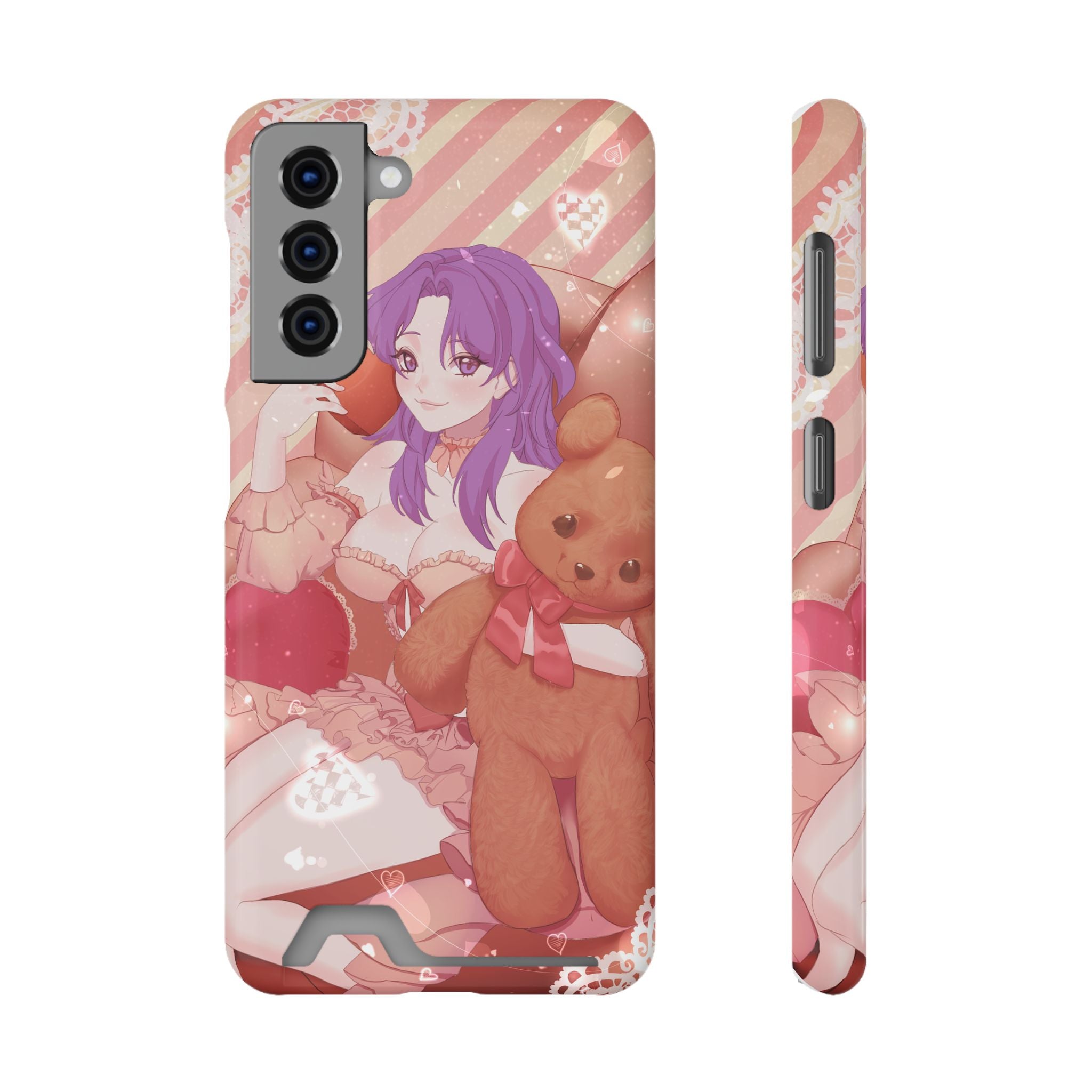 Angelica Phone Case With Card Holder