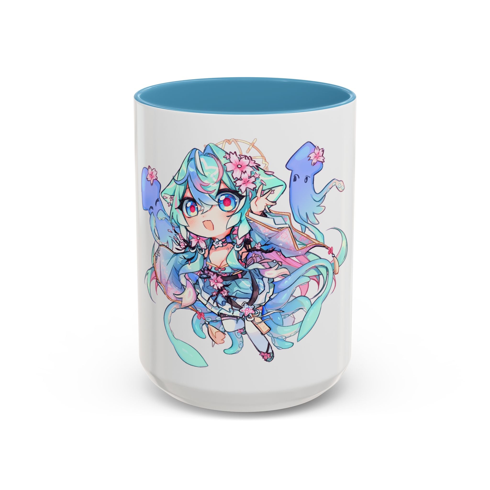 Eggie Weggie "Squid Friends" Accent Mug
