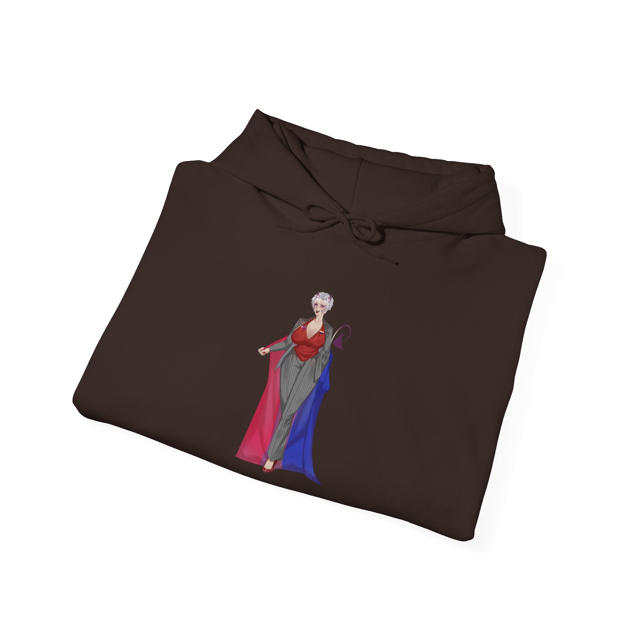 BasicallyVal "Red and Blue" Hoodie