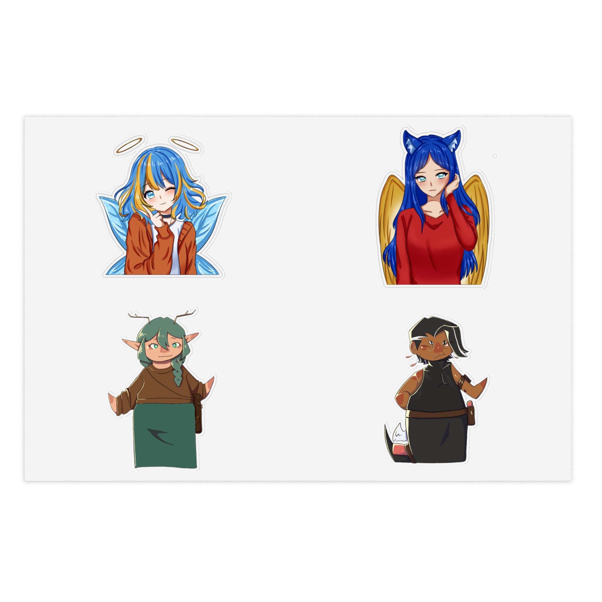 Raean Aellie "Crew 2" Sticker Sheet