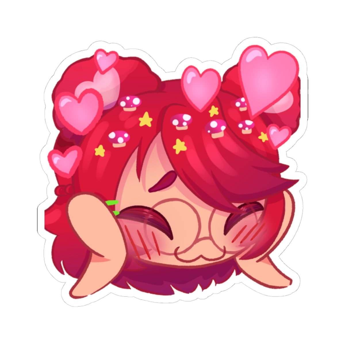 Megatron Mcflurry "In Love" Sticker