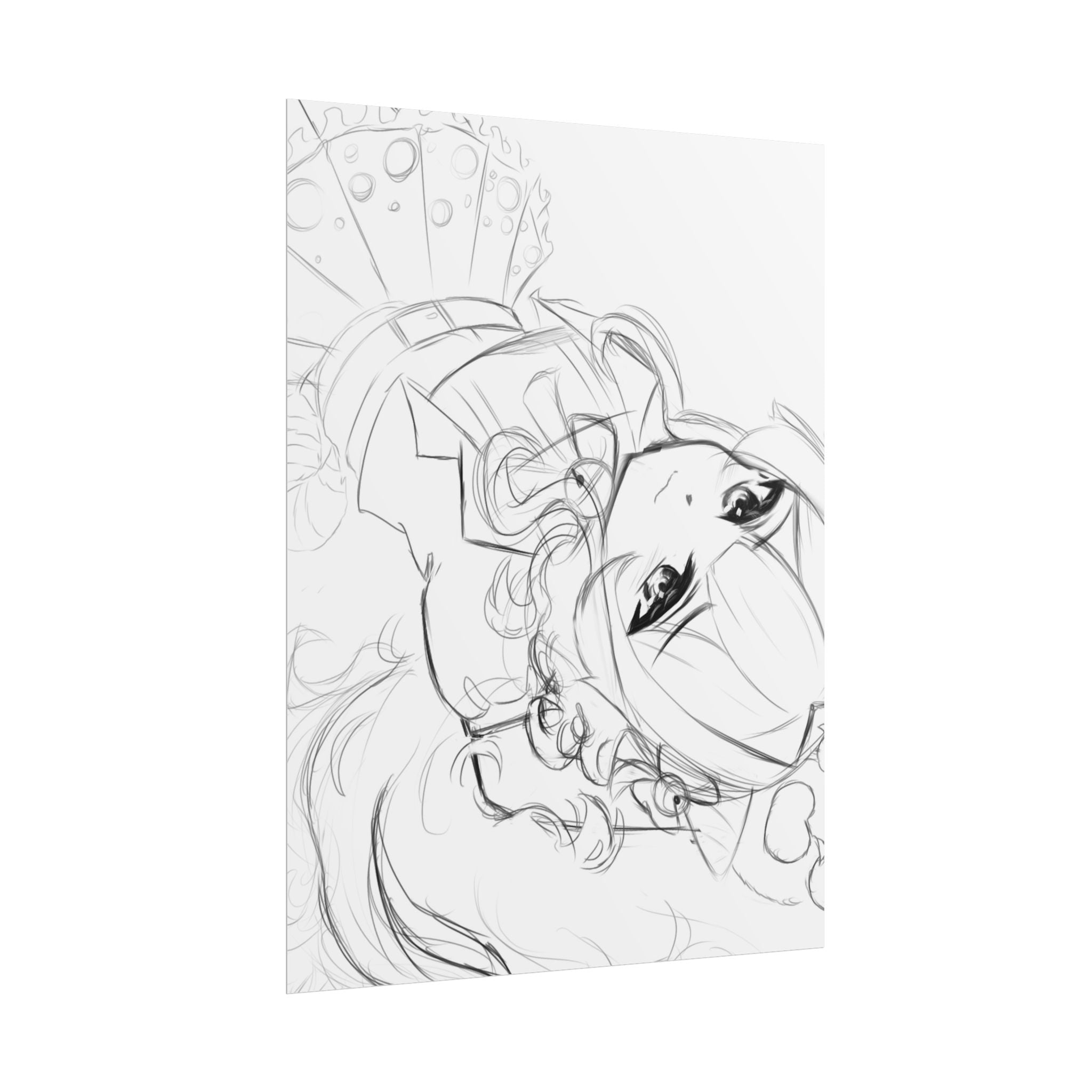 Trixie Sketch Poster