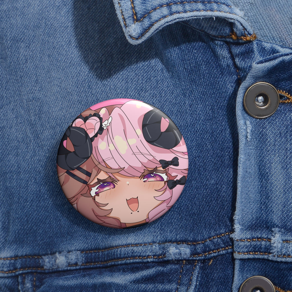 Yumeko Fae "Bwah" Pin Button