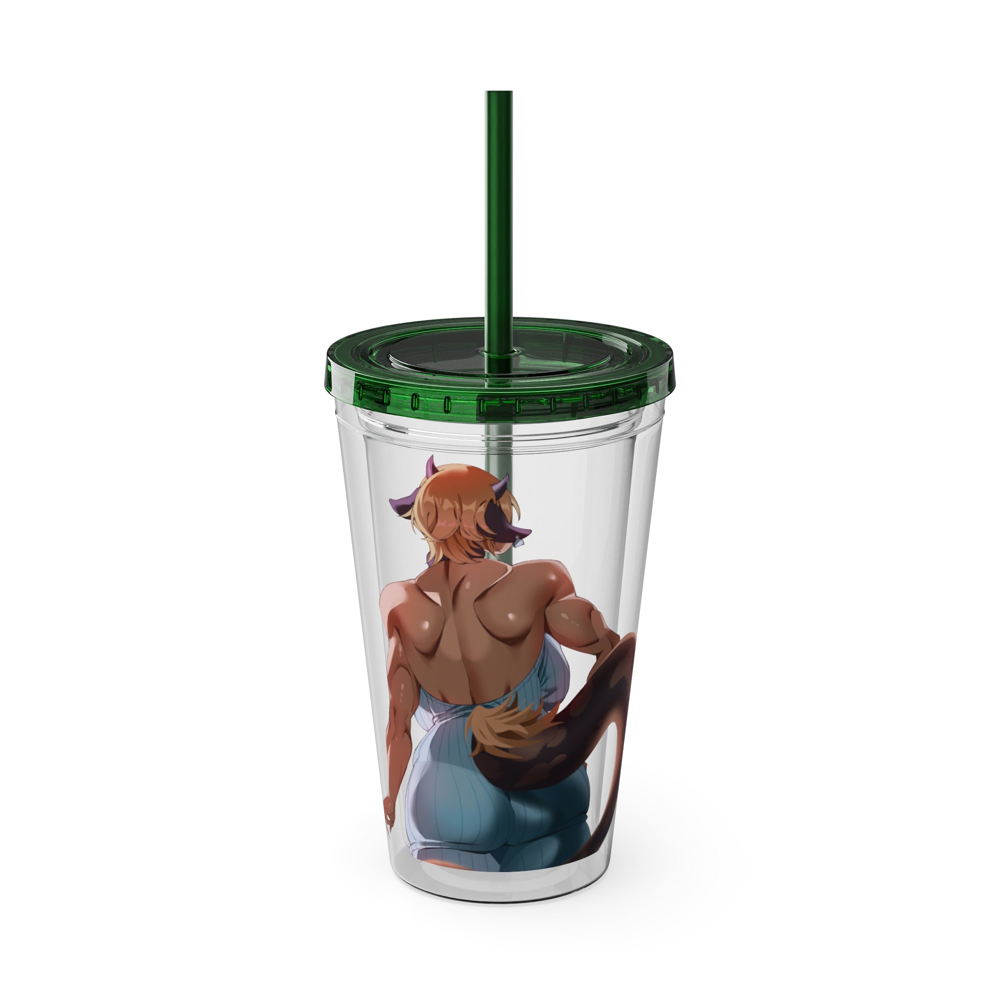 KeytheMoo "Talk to the Tail" Acrylic Tumbler