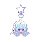 echosofferra "Chibi Head" Double-Sided Keychain