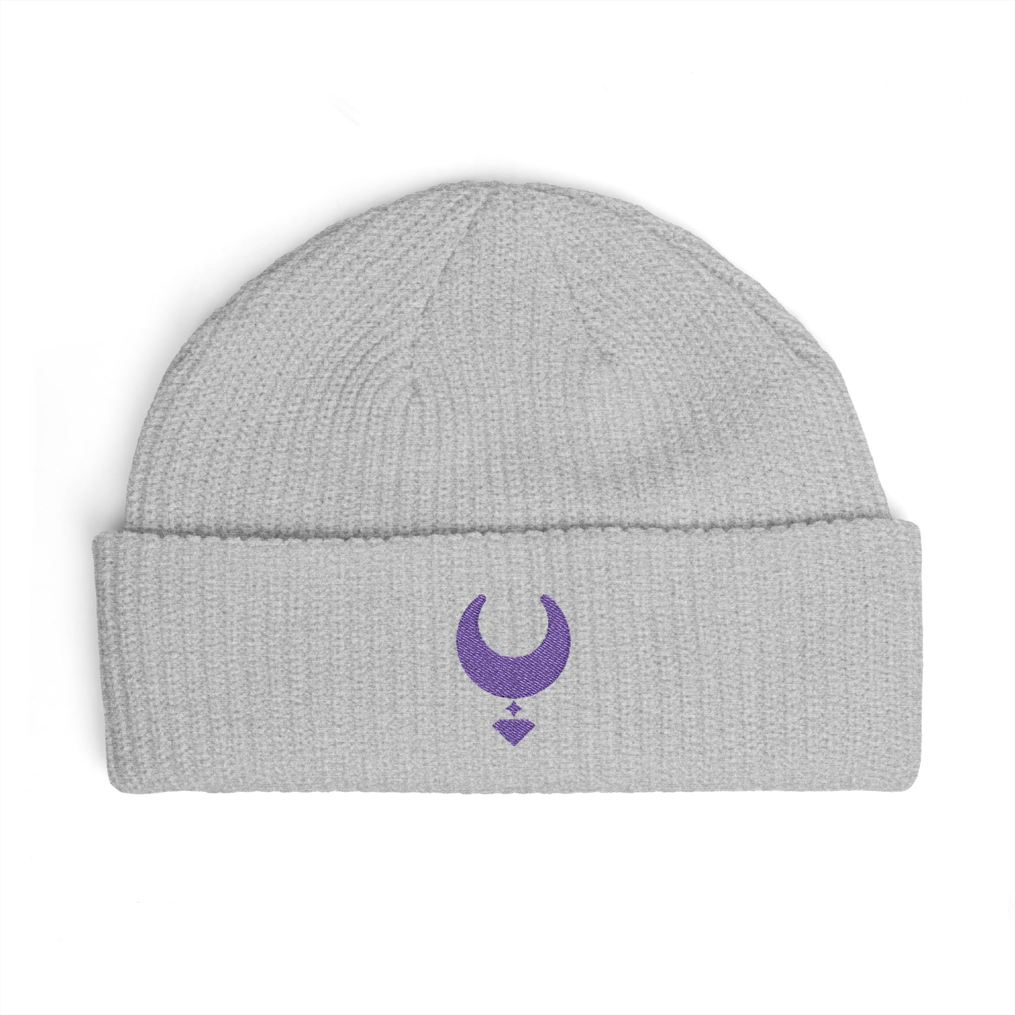 Artemis Gem Purple Emblem Beanie