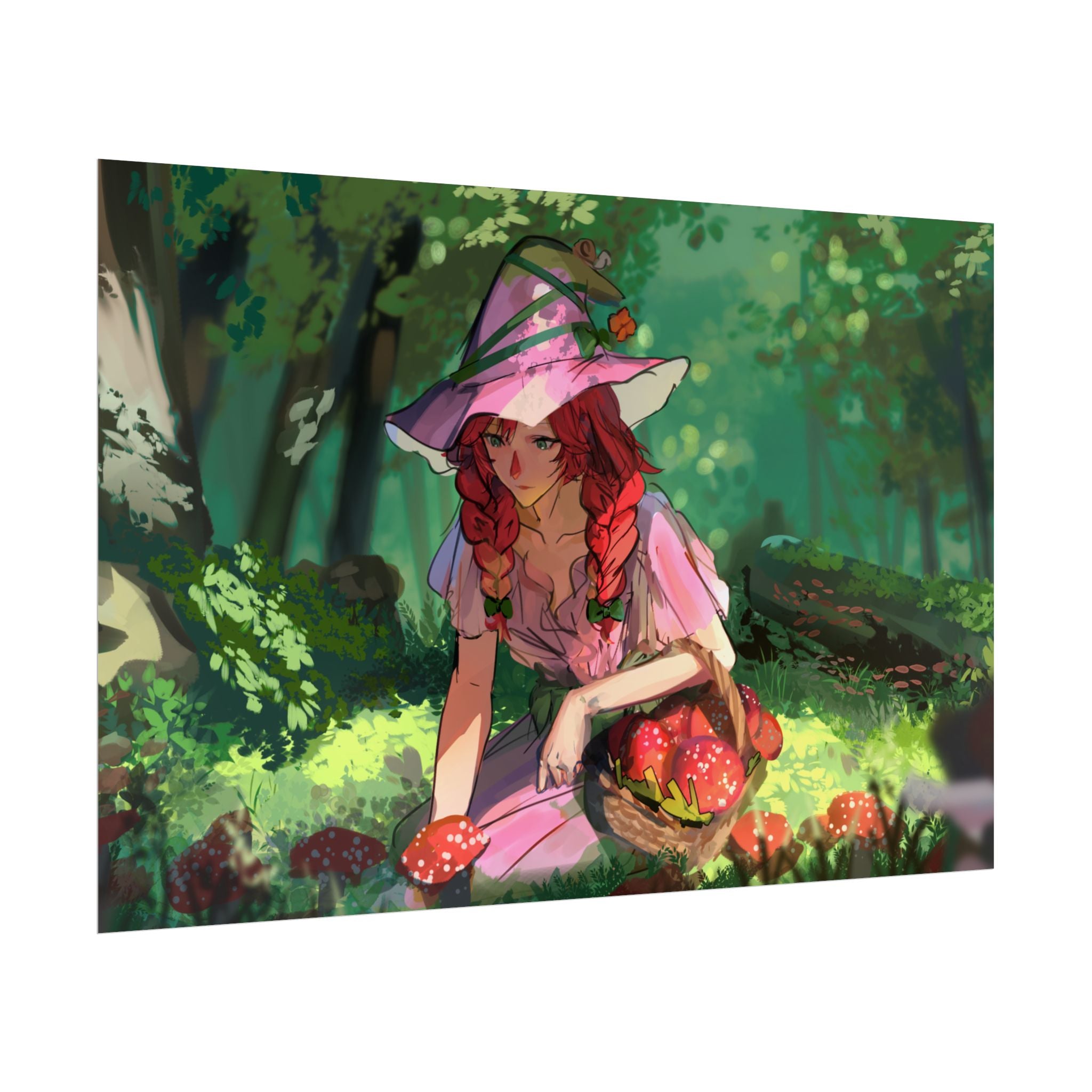 Gnomie "Gardening" Poster